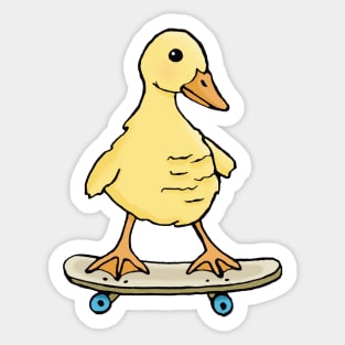 Cute Duck Pocket Patch Sticker